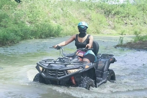 Puerto Plata: ATV Tour with Cigar Factory & Beach Stop