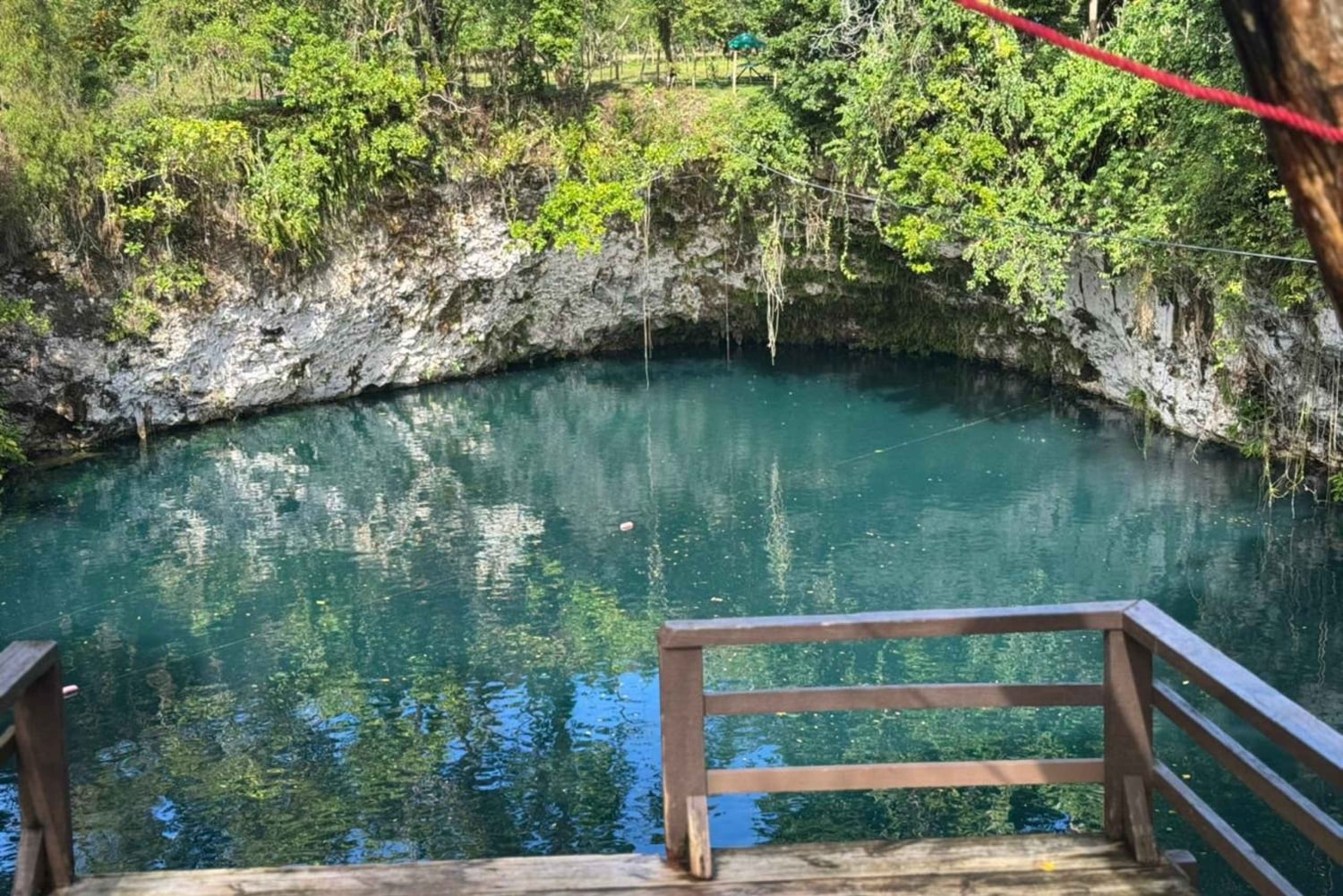 Puerto Plata: Tur til Laguna Azul med strand og frokost