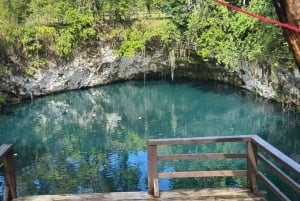 Puerto Plata: Tur til Laguna Azul med strand og frokost