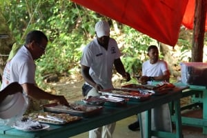 Puerto Plata: Tur til Laguna Azul med strand og frokost