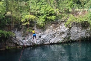 Puerto Plata: Tur til Laguna Azul med strand og frokost