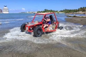 Puerto Plata : excursion en buggy avec visite d'une fabrique de cigares et arrêt à la plage