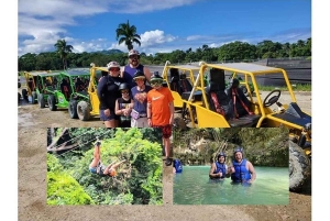 Puerto Plata: Buggy, Waterfalls, Zipline & Lunch Tour