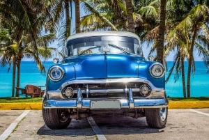 Puerto Plata: Stadsrondleiding in een klassieke auto