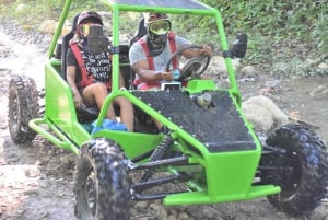 Puerto Plata: Aventura en Buggy 'Doble Chapuzón' en Playa y Río