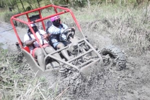 Puerto Plata: 'Double Dip' Buggy Adventure on the Beach and River