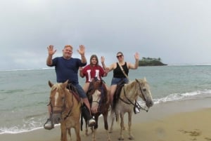 Puerto Plata: Horseback Tour of the Beach and Local Community