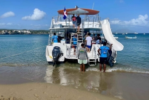 Puerto Plata: party boat with snorkeling, buffet, and tropical drinks