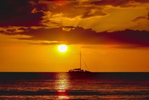 Puerto Plata Private Sunset Catamaran with Open Bar & BBQ