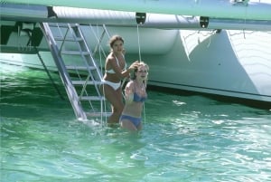 Puerto Plata: Sosúa katamaran dagsudflugt med frokost og drikkevarer