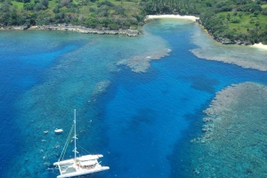 Puerto Plata: Sosúa katamaran dagsudflugt med frokost og drikkevarer