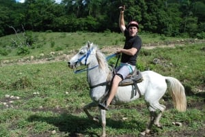 Puerto Plata: Zip Line, Horseback Riding, & Waterfall Combo