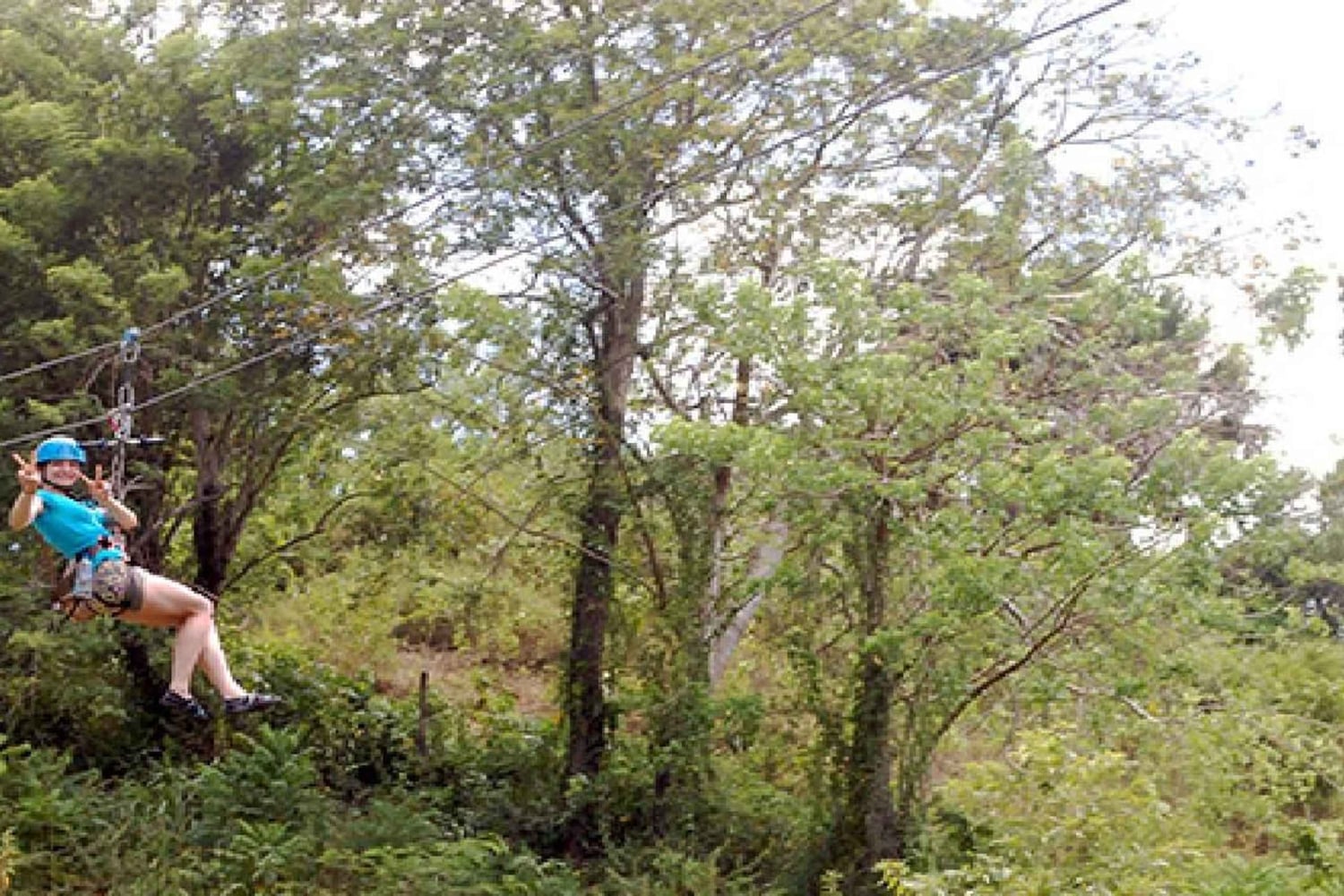 Puerto Plata: Zipline og vandfaldseventyr med frokost