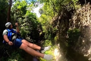 Puerto Plata: Zipline og vandfaldseventyr med frokost