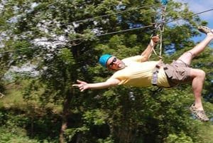 Puerto Plata: Zipline og vandfaldseventyr med frokost