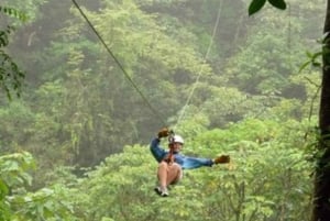 Puerto Plata: Zipline og vandfaldseventyr med frokost