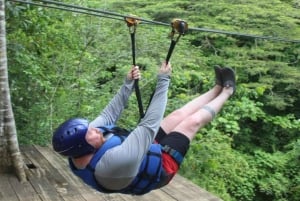 Puerto Plata: zipline, watervallen en chocoladetour