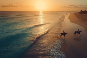 Punta Cana 4 Hours ATV Horseback riding Macao Beach Cave