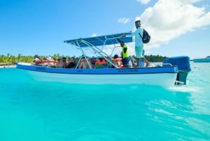 Punta Cana: Dzień na wyspie Saona z katamaranem, lunchem i dziewiczymi plażami