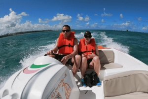 Punta Cana - Expérience étonnante en bateau rapide avec plongée en apnée