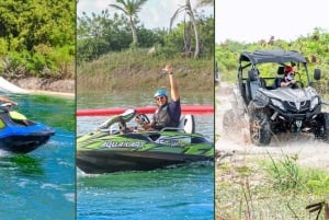 Punta Cana: Paquete Aqua Adrenaline con servicio de recogida del hotel