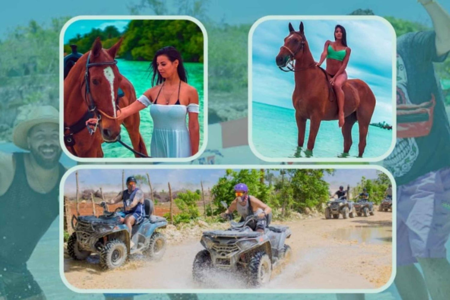 Punta Cana ATV Adventure: Beach & Cenote Tour with Pickup