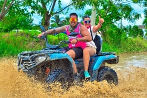Punta Cana ATV Adventure: Beach & Cenote Tour with Pickup