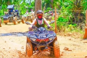Punta Cana ATV Adventure: Beach & Cenote Tour with Pickup