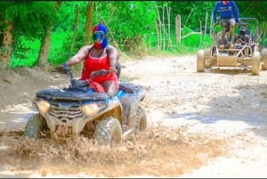 Punta Cana ATV Adventure: Beach & Cenote Tour with Pickup