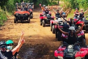 Punta Cana ATV Adventure: Beach & Cenote Tour with Pickup