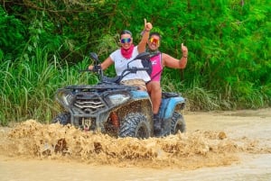 Punta Cana ATV Adventure: Beach & Cenote Tour with Pickup