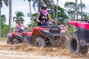 Punta Cana: ATV-Abenteuer mit Taino-Höhle und Macao-Strand