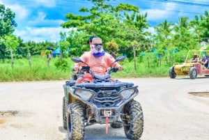 Punta Cana: Passeio de quadriciclo, buggy e a cavalo com traslado