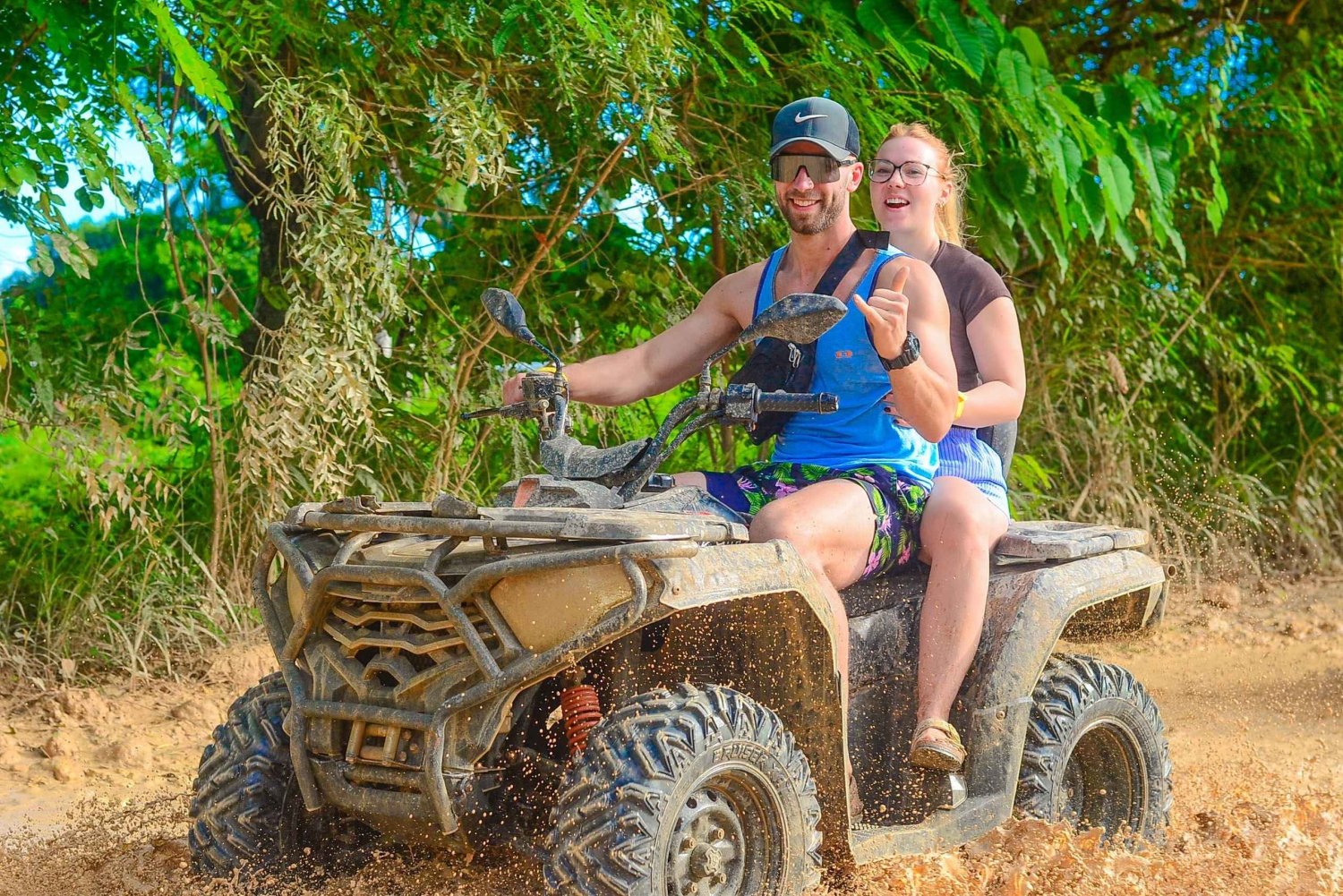 Punta Cana: ATV-tour in Montaña Redonda met ophaalservice