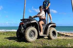 Punta Cana: wycieczka pojazdem ATV w Montaña Redonda z odbiorem