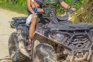 Punta Cana : excursion en quad avec plage de Macao et baignade dans une grotte