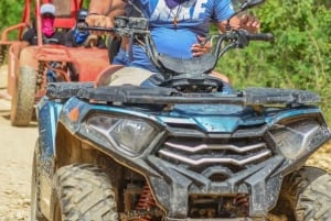 Punta Cana : excursion en quad avec plage de Macao et baignade dans une grotte