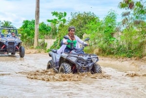 Punta Cana: ATV Tour with Taino Cave & Macao Beach