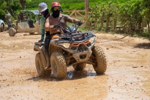 Punta Cana: ATV Tour with Underground Cave and Macao Beach