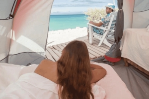 Punta Cana: Beach Camping with Dinner and Drinks