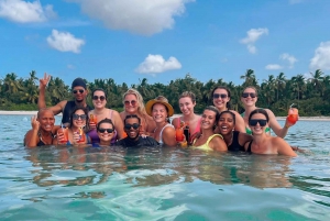 Punta Cana: Bootfeest met snorkel en natuurlijke zwembadstop