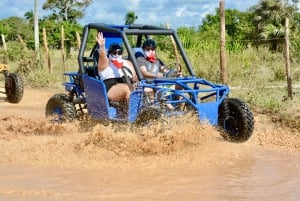 Punta Cana Buggy-Abenteuer mit privatem Höhlen-Cenoten-Schwimmen