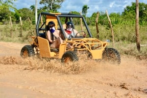 Punta Cana Buggy Adventure with Private Cavern Cenote Swim