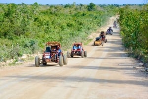 Punta Cana Buggy-eventyr med privat hule Cenote-svømning