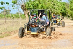 Punta Cana Buggy-Abenteuer mit privatem Höhlen-Cenoten-Schwimmen