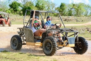 Punta Cana Buggy-Abenteuer mit privatem Höhlen-Cenoten-Schwimmen