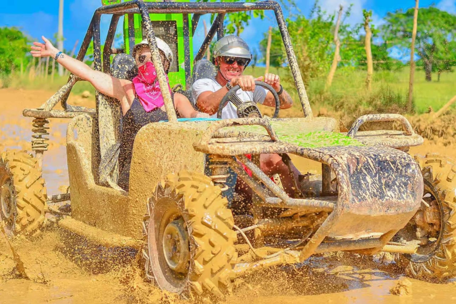 Punta Cana Buggy & ATV Tour: Cave Macao Beach Free Pick-Up