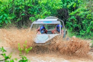 Excursão de buggy e ATV em Punta Cana: caverna, Praia de Macao, recolha gratuita