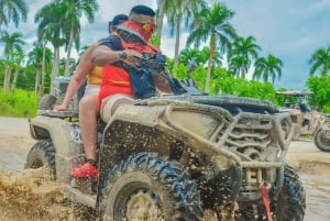 Passeio de buggy e ATV em Punta Cana: gruta, praia de Macao, transporte grátis