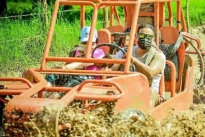 Пунта-Кана: тур на квадроциклах: пещера, пляж Макао, бесплатный трансфер